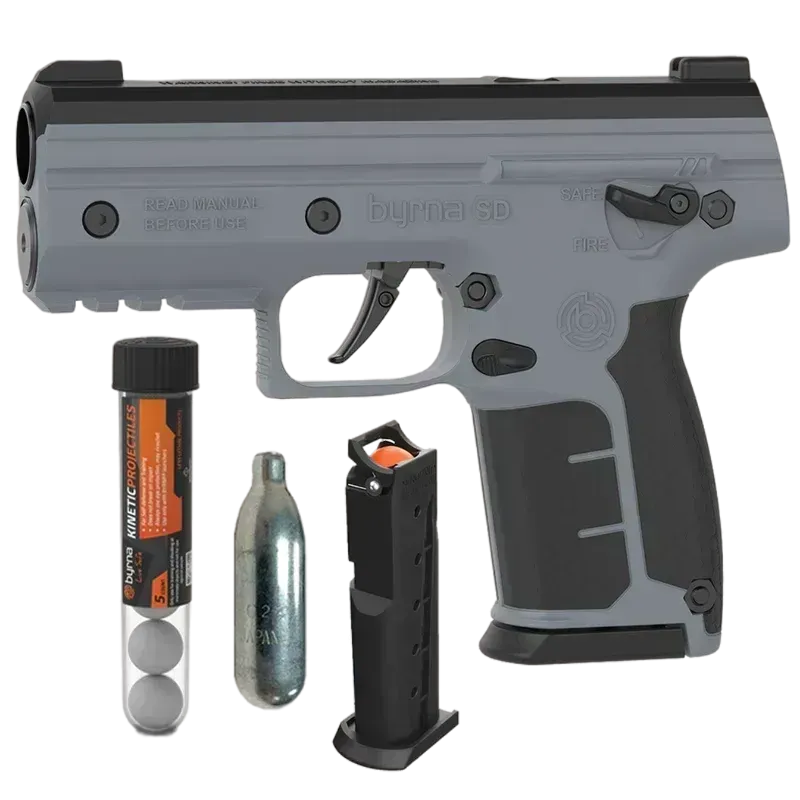 Pistola Disuasiva Byrna Sd Co2 Defensa Personal Pimienta .68